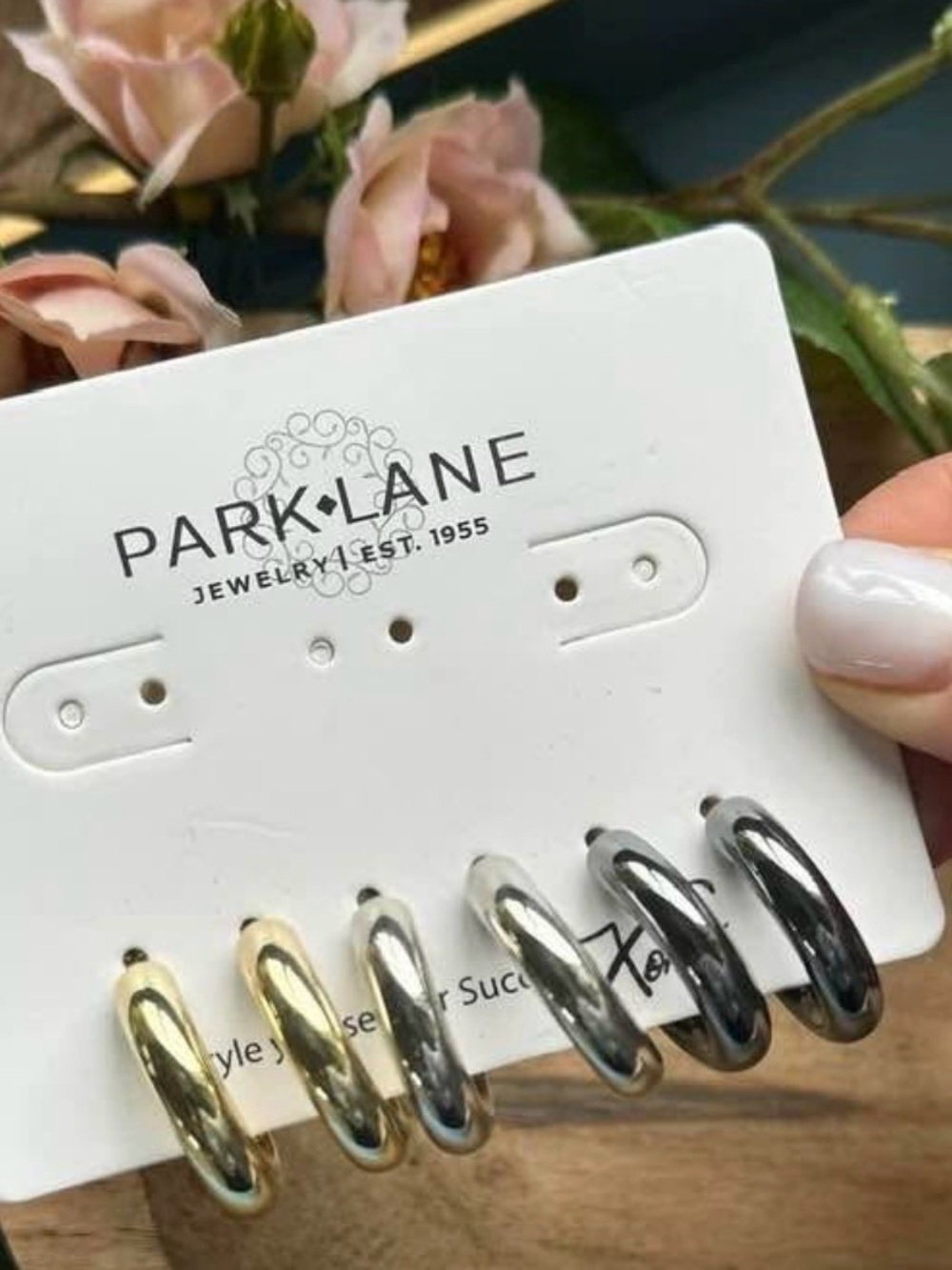 Park Lane Retired Sloan mixed metal Hoop Earring Set